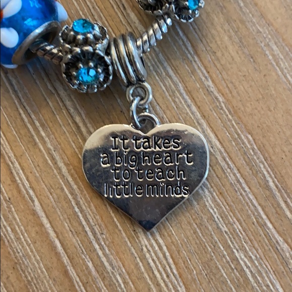 Teacher Charm Bracelet - Picture 6 of 7